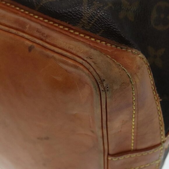 LOUIS VUITTON Monogram Noe Shoulder Bag M42224 LV Auth 91083 - Picture 5 of 16